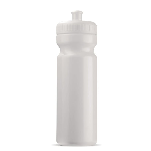 Sport bottle classic 750ml Bianco - personalizzabile con logo