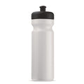 Sport bottle classic 750ml Bianco / nero - personalizzabile con logo