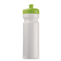 Sport bottle classic 750ml Bianco/ verde calce - personalizzabile con logo