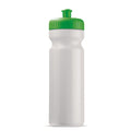 Sport bottle classic 750ml Bianco / verde - personalizzabile con logo