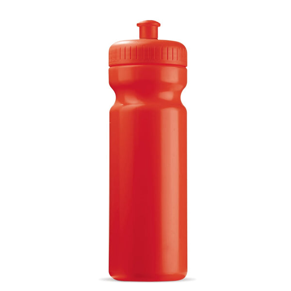 Sport bottle classic 750ml Rosso - personalizzabile con logo