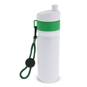 Sportbottle con bordo e cordino 750ml - personalizzabile con logo