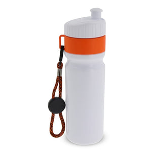 Sportbottle con bordo e cordino 750ml - personalizzabile con logo