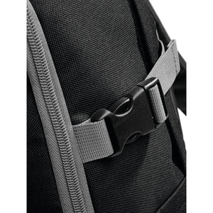 Sports Backpack nero - personalizzabile con logo
