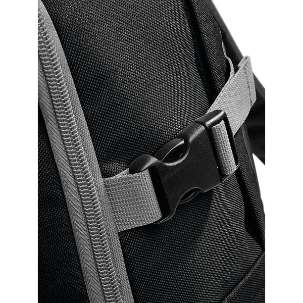 Sports Backpack nero - personalizzabile con logo