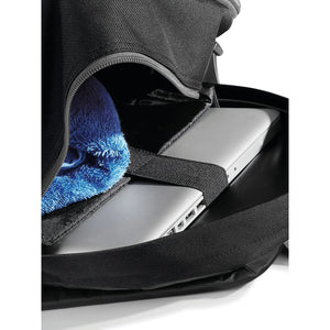 Sports Backpack nero - personalizzabile con logo