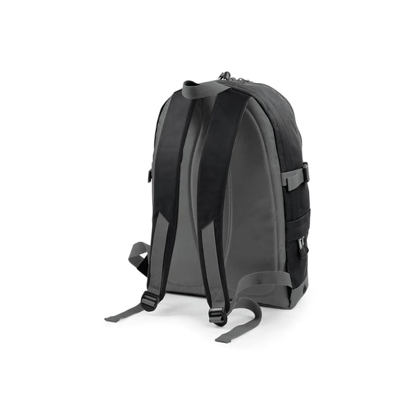 Sports Backpack nero - personalizzabile con logo