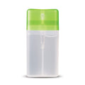 Spray disinfettante per mani 20ml verde trasparente - personalizzabile con logo