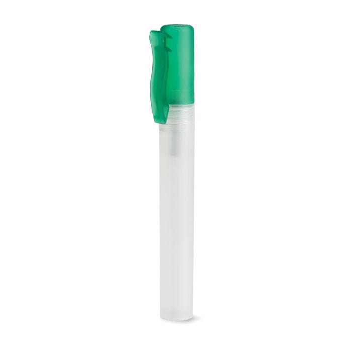 Spray rinfrescante verde - personalizzabile con logo