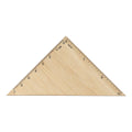Squadra in bambu natural - personalizzabile con logo