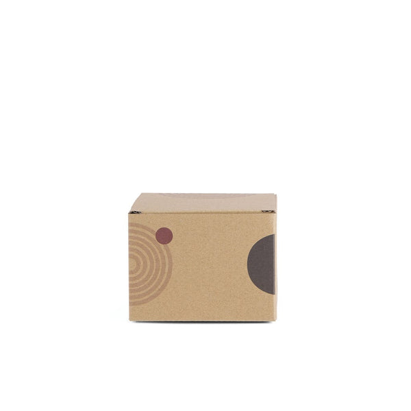Stampo per hamburger VINGA Paso marrone - personalizzabile con logo