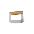 Stampo per hamburger VINGA Paso marrone - personalizzabile con logo