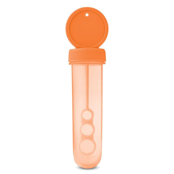 Stick per bolle di sapone arancione - personalizzabile con logo