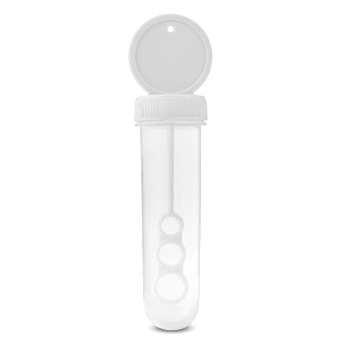 Stick per bolle di sapone bianco - personalizzabile con logo