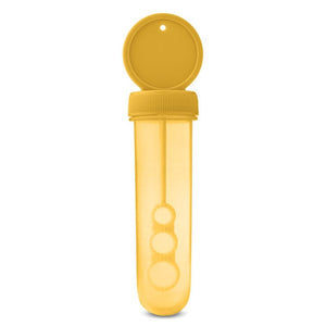 Stick per bolle di sapone giallo - personalizzabile con logo