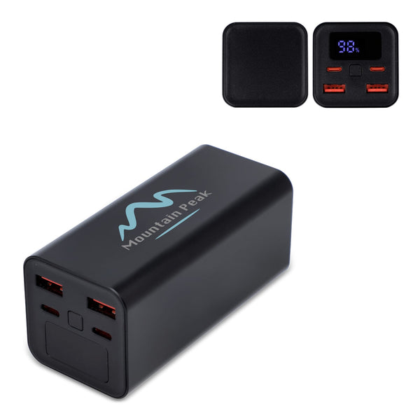 Stratos Powerbank 65W Power Delivery 20000mAh Nero - personalizzabile con logo