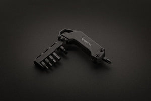 Strumento cacciavite Gear X nero - personalizzabile con logo