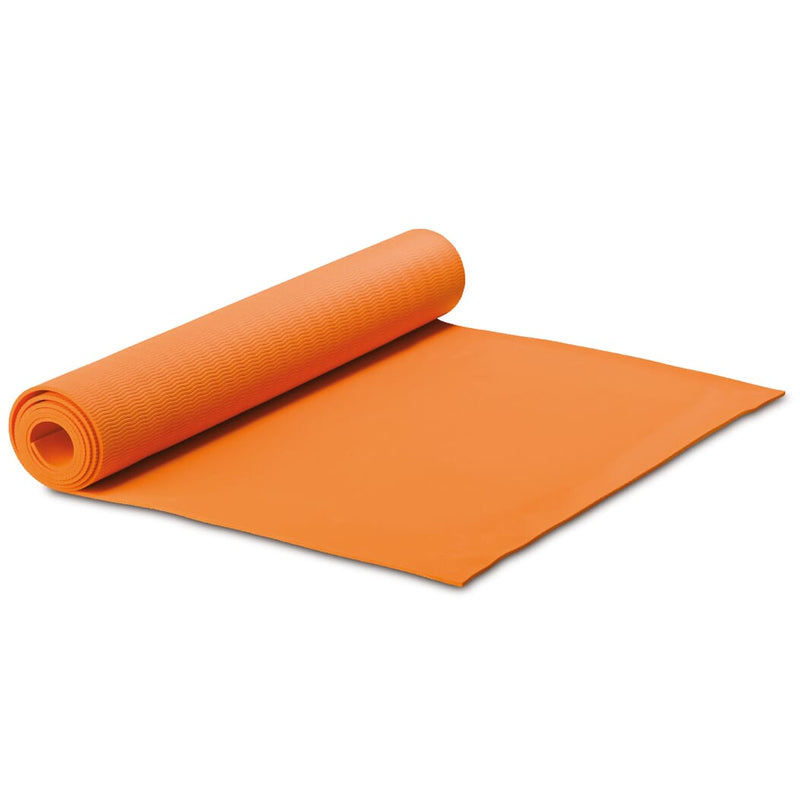 Stuoia Yoga-Fitness con custodia Arancione - personalizzabile con logo