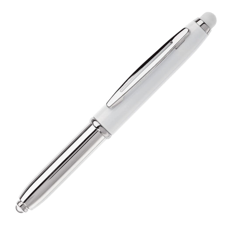 Stylus pen Shine Bianco - personalizzabile con logo