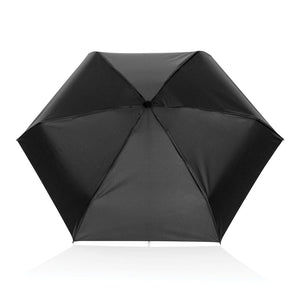 Super mini ombrello 19,5" pongee 190T in rPET  Aware™ - personalizzabile con logo