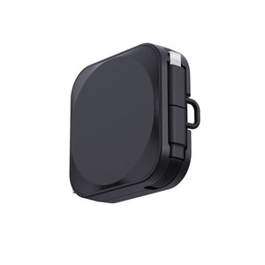 Supporto 100W con cavo retrattile Urban Vitamin San Jose nero - personalizzabile con logo