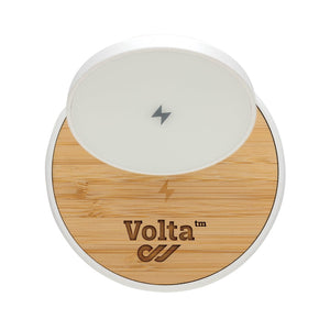 Supporto 2in1 ricarica magnetica Ontario in rPlastica RCS bianco - personalizzabile con logo