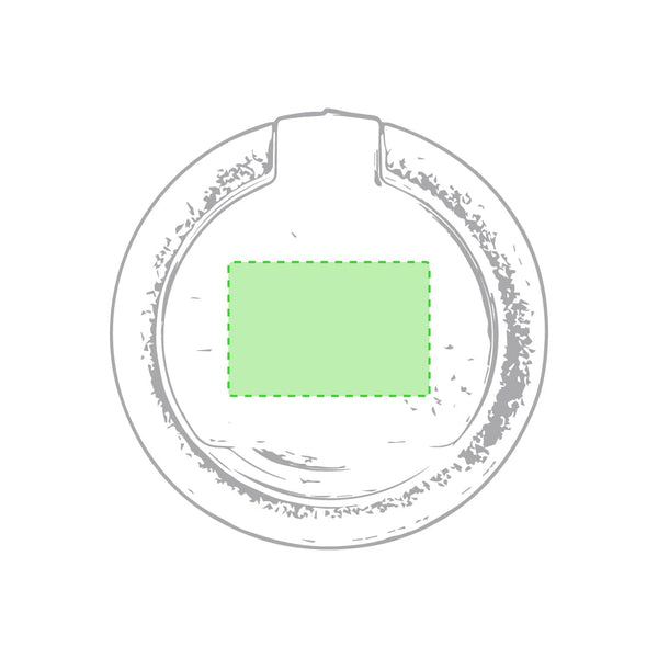Supporto Antibatterico Sustre bianco - personalizzabile con logo