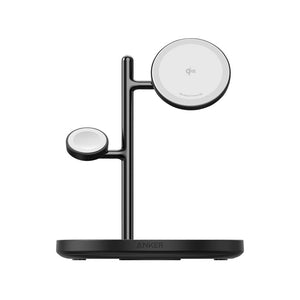 Supporto di ricarica wireless Anker MagGo nero - personalizzabile con logo