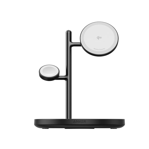 Supporto di ricarica wireless Anker MagGo nero - personalizzabile con logo