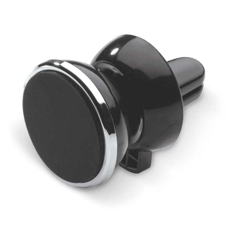 Supporto magnetico presa d'aria nero / Silver - personalizzabile con logo