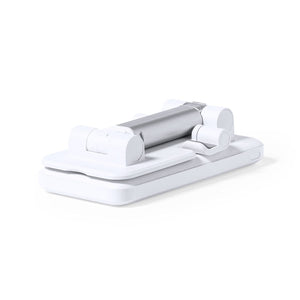 Supporto Multifunzione Cheviot bianco - personalizzabile con logo