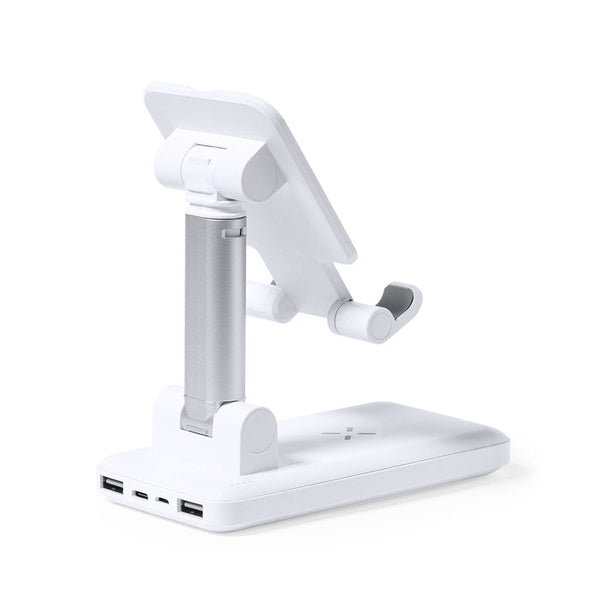 Supporto Multifunzione Cheviot bianco - personalizzabile con logo