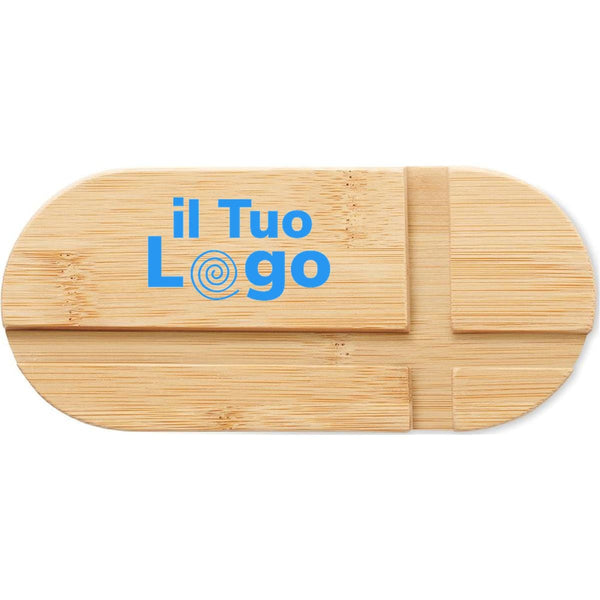 Supporto per tablet/smartphone beige - personalizzabile con logo