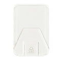 Supporto Porta Carte Rickard bianco - personalizzabile con logo