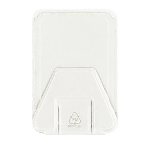 Supporto Porta Carte Rickard bianco - personalizzabile con logo