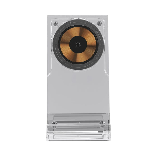 Supporto ricarica wireless magnetico 15W Magcharge trasparente - personalizzabile con logo
