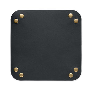 Svuotatasche pieghevole in PU - personalizzabile con logo
