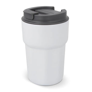 T-ceramic bicchiere tazza termica 350ml Bianco - personalizzabile con logo