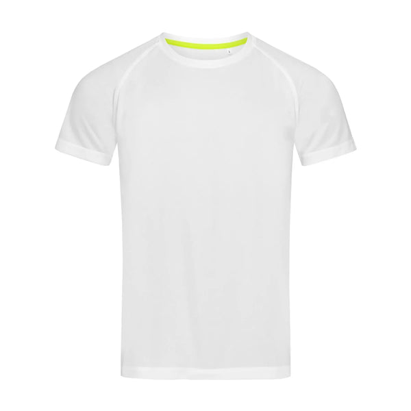 T-shirt Active 140 Raglan bianco / S - personalizzabile con logo