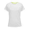 T-shirt Active 140 Raglan bianco / XS - personalizzabile con logo