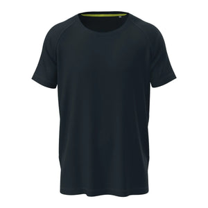 T-shirt Active 140 Raglan blu / S - personalizzabile con logo