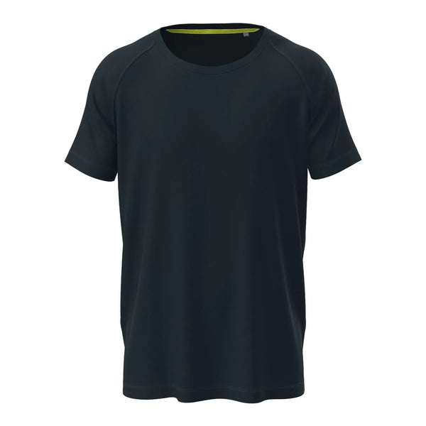 T-shirt Active 140 Raglan blu / S - personalizzabile con logo