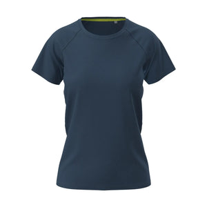 T-shirt Active 140 Raglan navy blue / XS - personalizzabile con logo