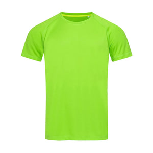 T-shirt Active 140 Raglan verde / S - personalizzabile con logo