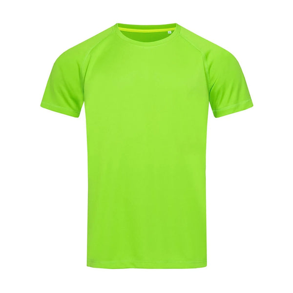 T-shirt Active 140 Raglan verde / S - personalizzabile con logo
