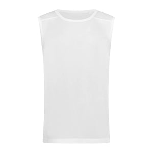 T-shirt Active 140 Sleeveless bianco / S - personalizzabile con logo