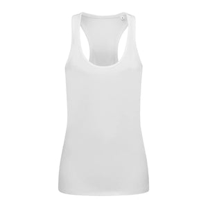 T-shirt Active 140 Tank bianco / S - personalizzabile con logo