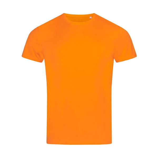 T-shirt Active Sports-t arancione / S - personalizzabile con logo