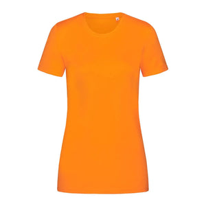 T-shirt Active Sports-t arancione / S - personalizzabile con logo