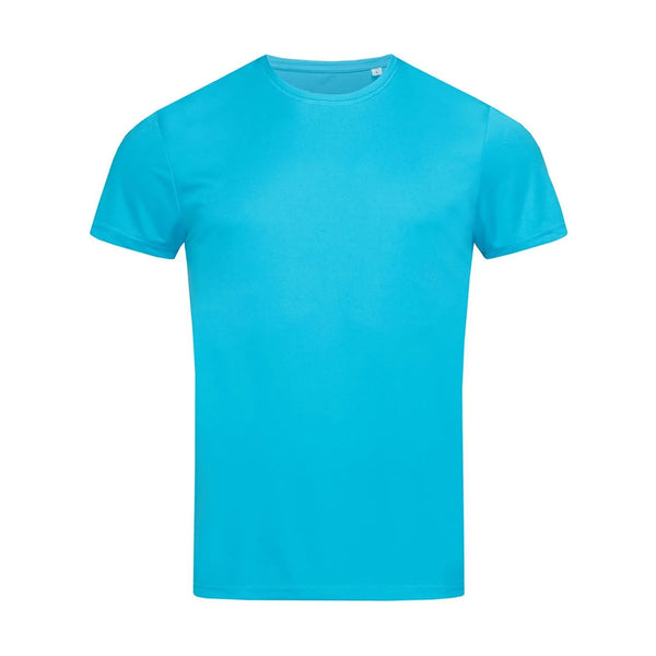 T-shirt Active Sports-t azzurro / S - personalizzabile con logo